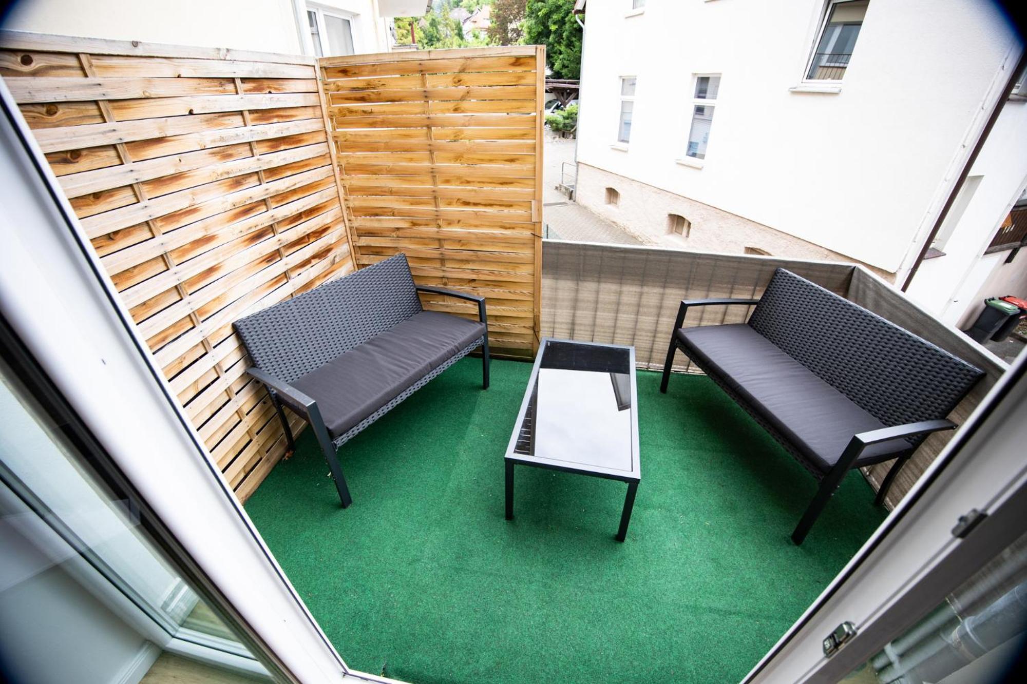 Me Living Bad Pyrmont Innenstadt 10 Meter Balkon Экстерьер фото